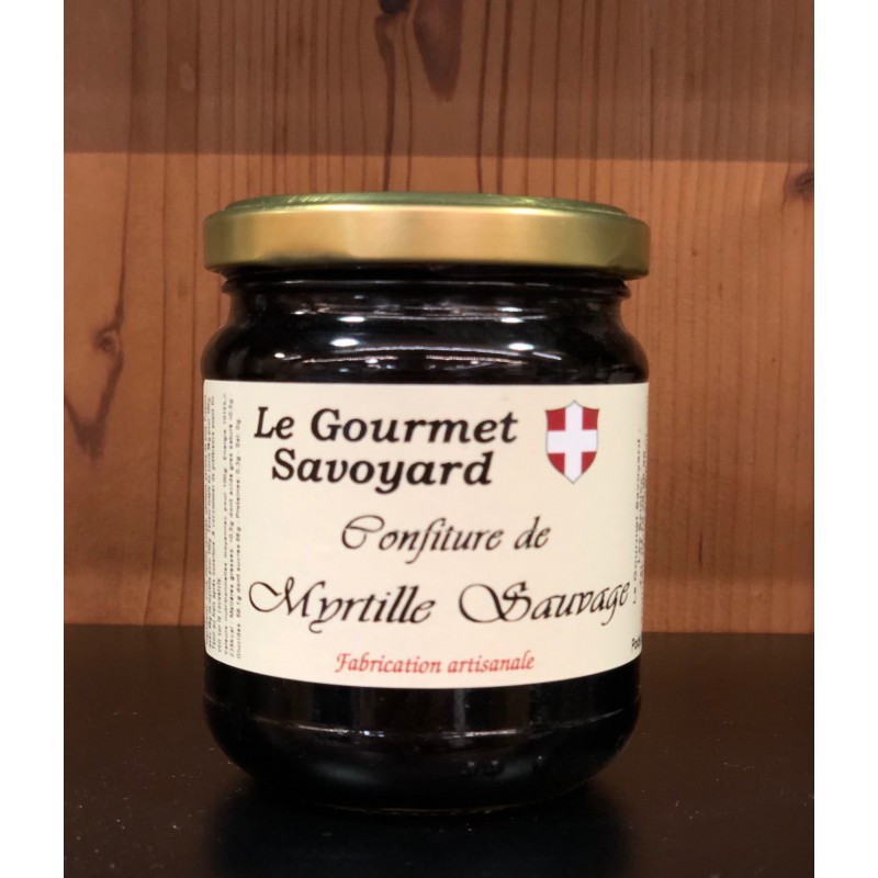 CONFITURE MYRTILLE SAUVAGE 250GR