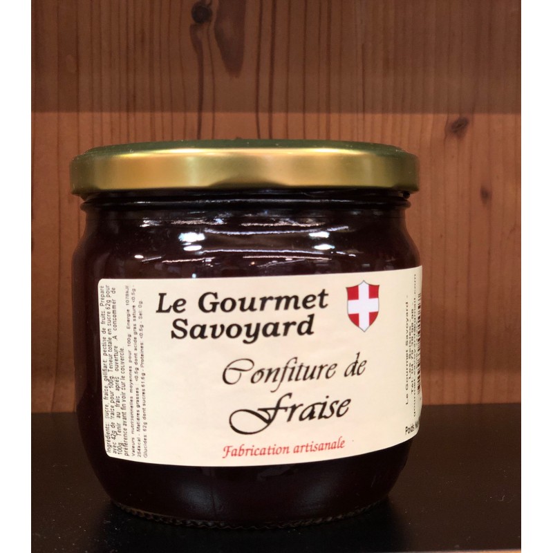 CONFITURE FRAISE 390GR